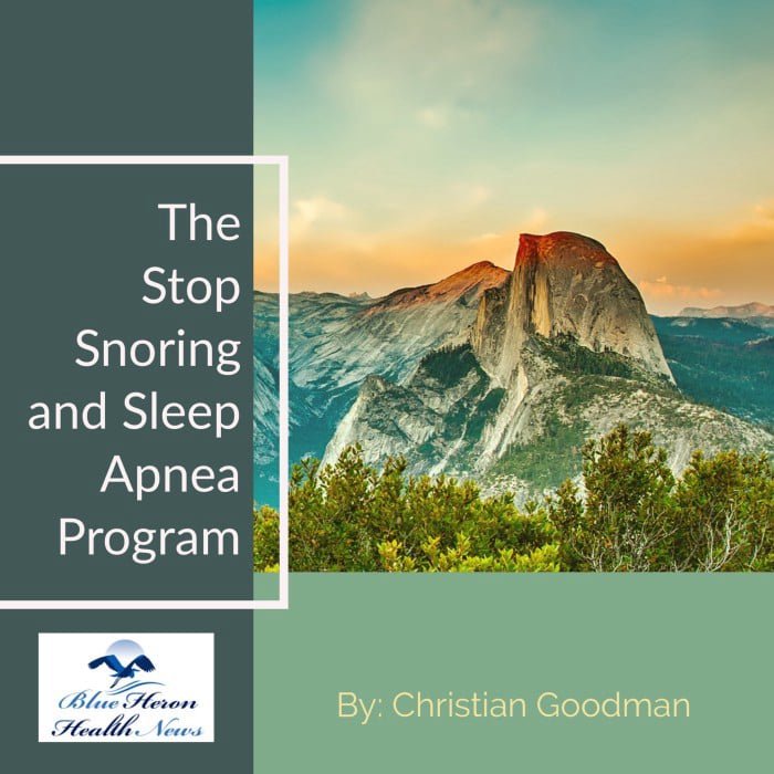 The Stop Snoring and Sleep Apnea Program